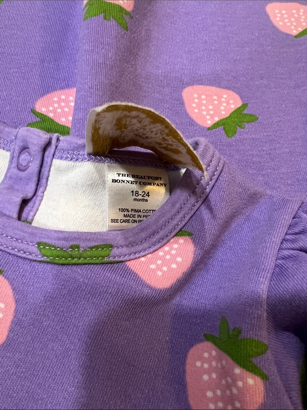 The Beaufort Bonnet Company Sadie Sweatshirt dress size 18-24M - Picture 5 of 9